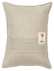 The Coral & Tusk Kitten Cameo Pillow, shipping in one week, is a chic beige square pillow resembling linen, adorned with an embroidered orange tree-like design and the charming text “Coral & Tusk.” Perfect for springtime elegance.