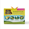 The Magical Minds Garden Kit is a colorful box with step-by-step illustrated instructions to craft and plant a pollinator habitat—a fun STEM DIY butterfly haven activity for kids.