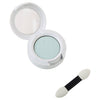 Open white Klee Naturals Deluxe Makeup Kit - Unicorn Cloud Fairy compact with light blue natural play makeup eyeshadow and a dual-ended foam applicator.