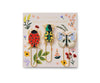 The Curio Enamel Paper Clip Set includes three paperclips shaped like a ladybug, beetle, and butterfly on a floral card labeled "Enamel Paperclips"—a charming accent for your desk or beside any 4 x 4 picture frame.
