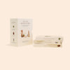 Three Our Little Adventures Book Box Set with themes of nature and outdoor activities, displayed upright and stacked against a neutral background.