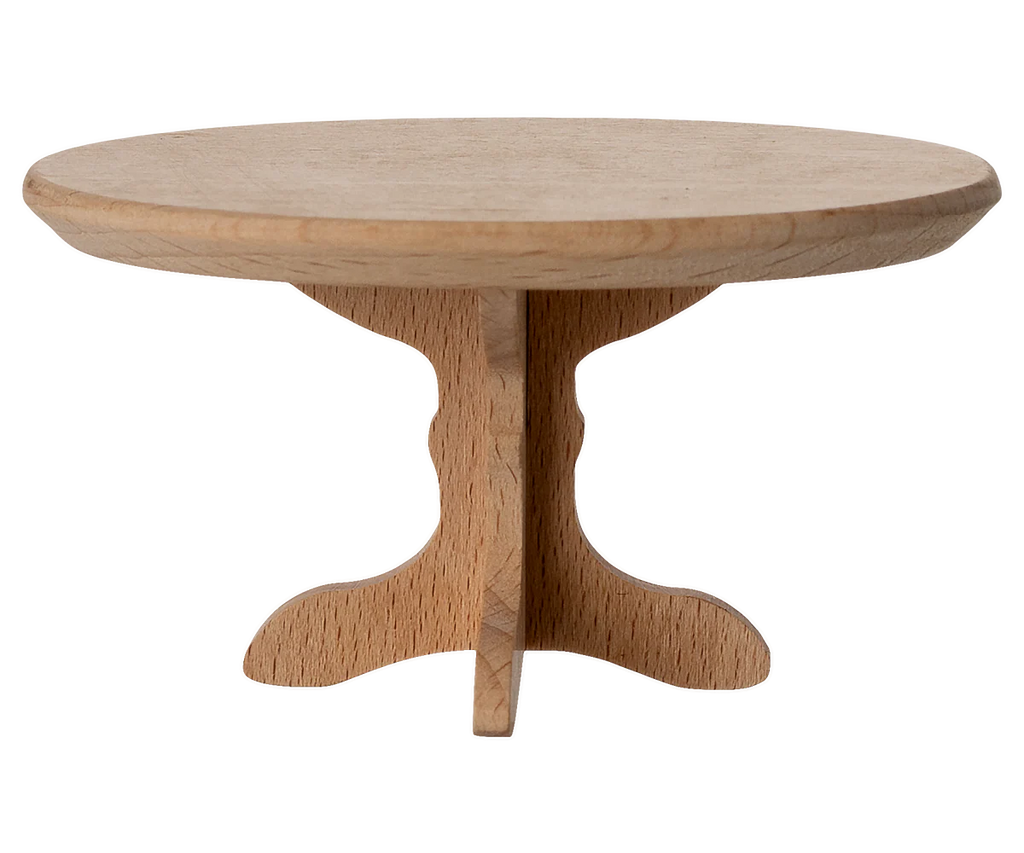 The PRE-ORDER: Oval Coffee Table, Mouse - Nature, is a compact oval table perfect for cozy spaces; its small size and natural finish make it ideal for side placement. Estimated to ship in early October.