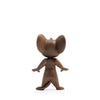 A collectible, this Boyhood Tom & Jerry - Jerry wooden mouse figurine with large ears stands upright, facing away on a white background.