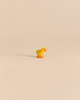 Handcrafted Ostheimer Chick, Yellow figurine in yellow and orange.