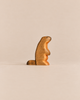Handmade Holzwald Marmot figurine of a standing marmot.