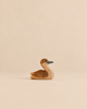 Ostheimer Canada Goose - Small, a handcrafted wooden figurine with brown details and a dark bill.