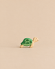 Handmade Holzwald Sea Turtle, Small figurine with a green shell, perfect for imaginative play.