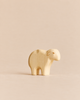 Minimalist Handmade Holzwald Sheep wooden figurine.