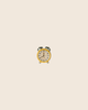 A small yellow vintage alarm clock with silver bells sits centered on a plain, light beige background, making it a charming accessory to complement the Maileg Family Room Set.