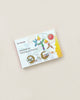Stockmar Painting and Drawing Set packaging for painting and drawing, featuring colorful illustrations of hexagonal colored pencils and children's artworks, displayed on a plain beige background.