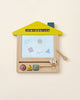 House shaped drawing board